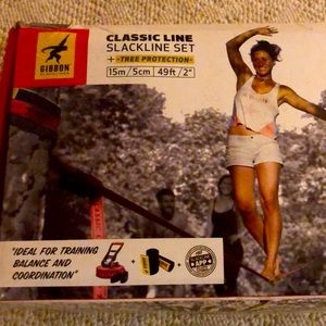 Gibbon slackline excellent condition